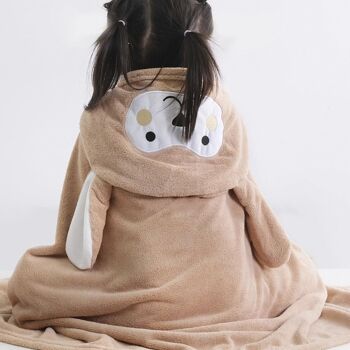 Bata manta infantil diseño conejito.