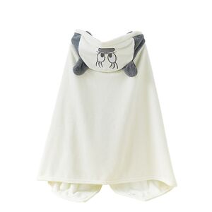 Peignoir pour enfants design souris. Blanc