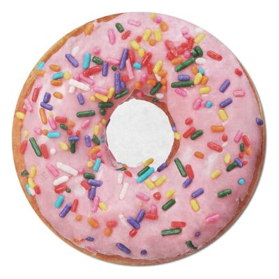 Warme Flanelldecke, 120 cm Donut-Design