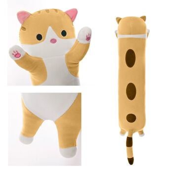 Oreiller design chaton extra doux. 70cm 2