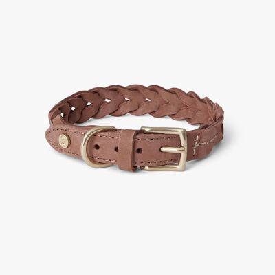 Dog Collar Stockholm Leather Hazel