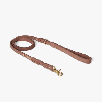 Laisse pour chien en cuir Stockholm 155 cm 2