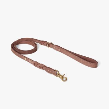 Laisse pour chien en cuir Stockholm 155 cm 1