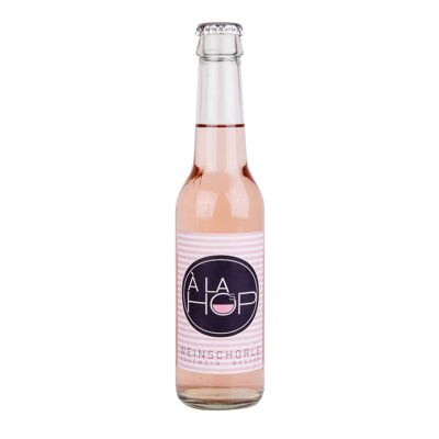 Spritz di vino rosato Alahop