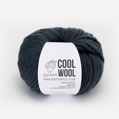 Cool Wool, lana chunky, Steel Grey