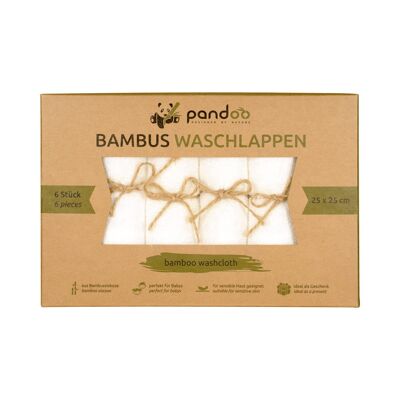 Bambus Waschlappen | 10x 6 Stück