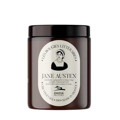 JANE AUSTEN APOTHECARY JAR CANDLE