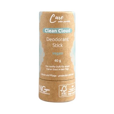 Deodorant Stick Clean Cloud | vegan | 10 pieces