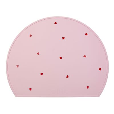 Love Silikon-Tischset - Pink