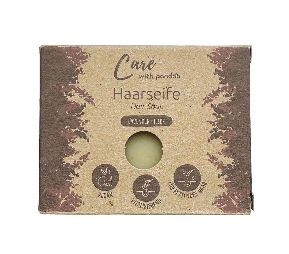 Lavender Fields Hair Soap 100g | vegan | 10 pieces