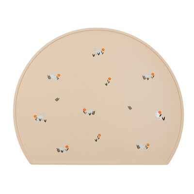 Set de table en silicone Chatons - Crème