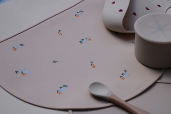 Set de table en silicone Chatons - Crème 5