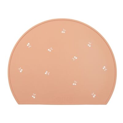 Silicone placemat Cherry - Peach