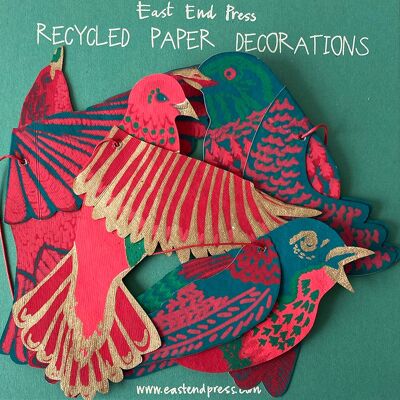 Bird Paper Decorations
