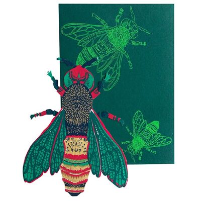 Wasp Greetings Card