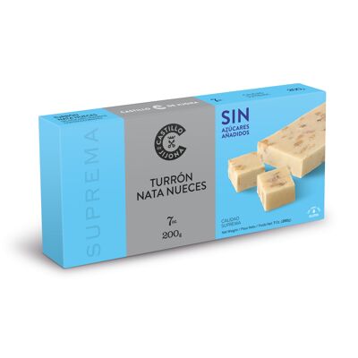Supreme Quality Sugar-Free Walnut Cream Nougat (200g)
