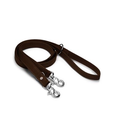 Adjustable Dog Leash Signature Go Chocolate