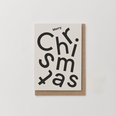 MERRY CHRISTMAS GREETING CARD