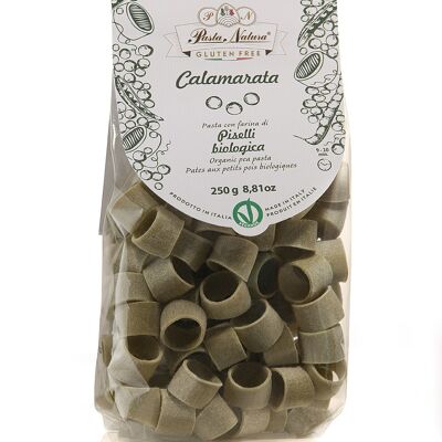 Calamarata von grünen Erbsen & Reis Int. Bio & Glutenfrei