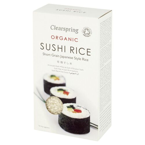 Riz biologique à grain rond pour sushi 500g (sous vide) (FR-bio-09)