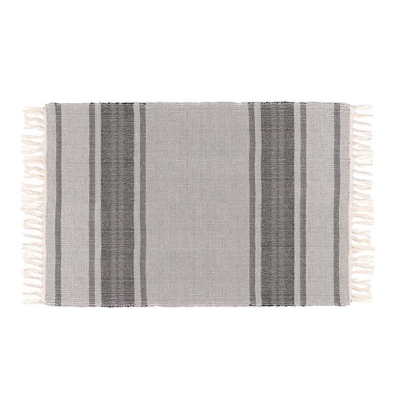 ALFOMBRA 60X90 RAYAS GRIS HH3051562