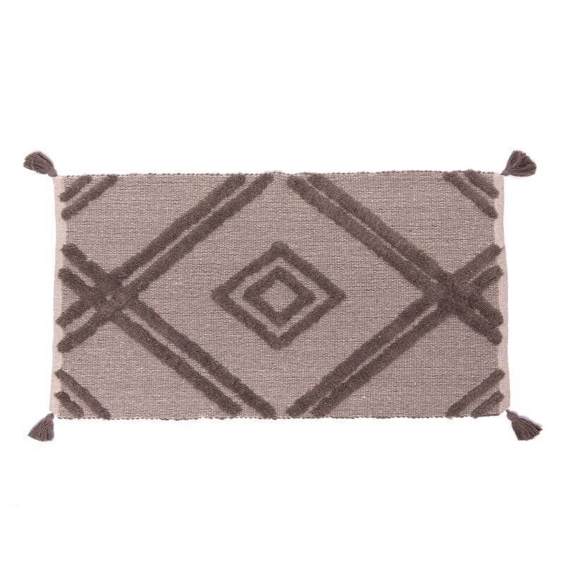 ALFOMBRA 75X150 ROMBOS TOPO HH3046806