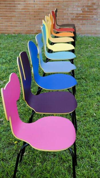 Chaise INTELLECTUELLE "Les 10 Chaises" | design Tsé & Tsé 4