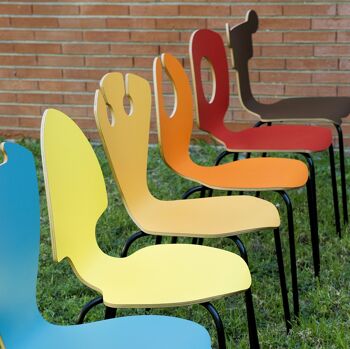 Chaise INTELLECTUELLE "Les 10 Chaises" | design Tsé & Tsé 5