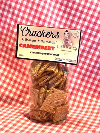 Crackers de Normandie au camembert 4