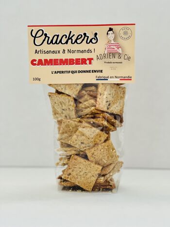 Crackers de Normandie au camembert 3