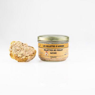 Plain chicken rillettes from Normandy