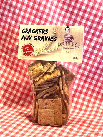 Crackers de Normandie  aux graines 4