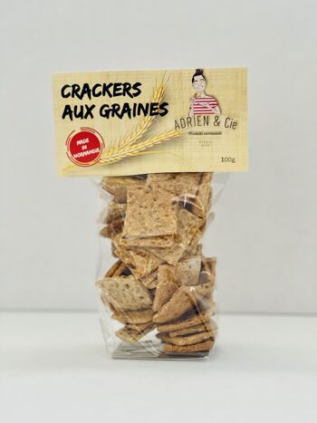 Crackers de Normandie  aux graines 3
