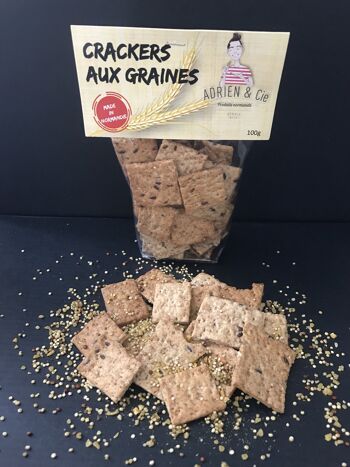 Crackers de Normandie  aux graines 2