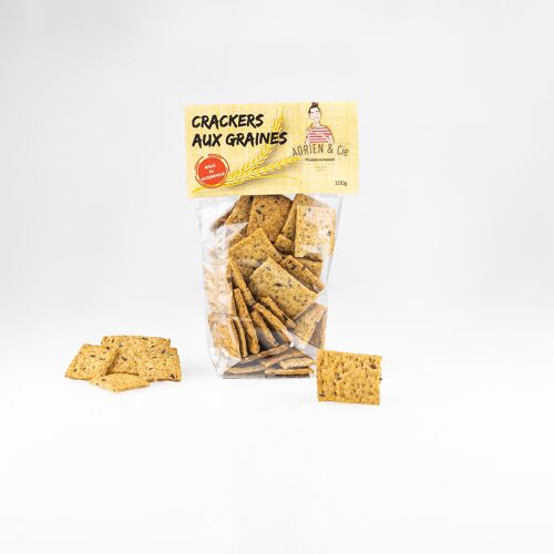 Crackers de Normandie  aux graines