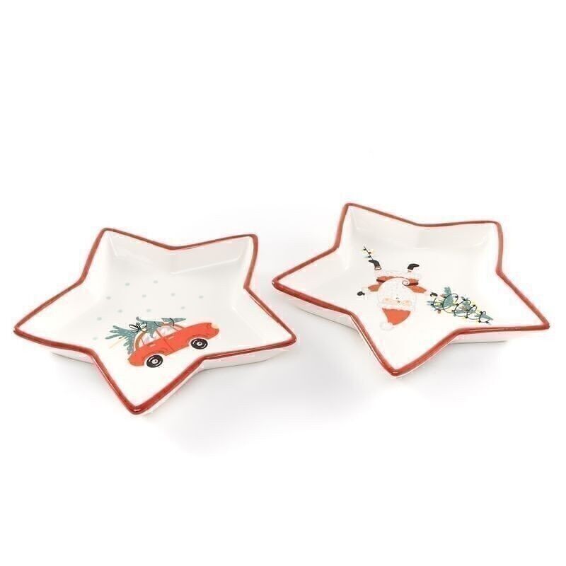 BANDEJA M FORMA ESTRELLA NAVIDAD 2M HH305472