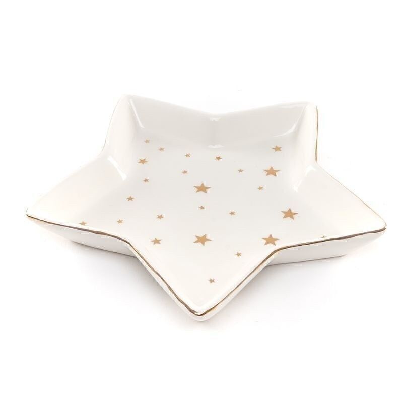 BANDEJA M FORMA ESTRELLA ORO HH305464