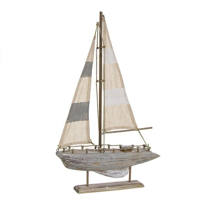 DEKORATIVER HOLZBOOTSTISCH HH302302