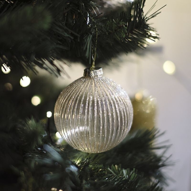 KRISTALLKUGEL 10CM PURPURINA HH3046309