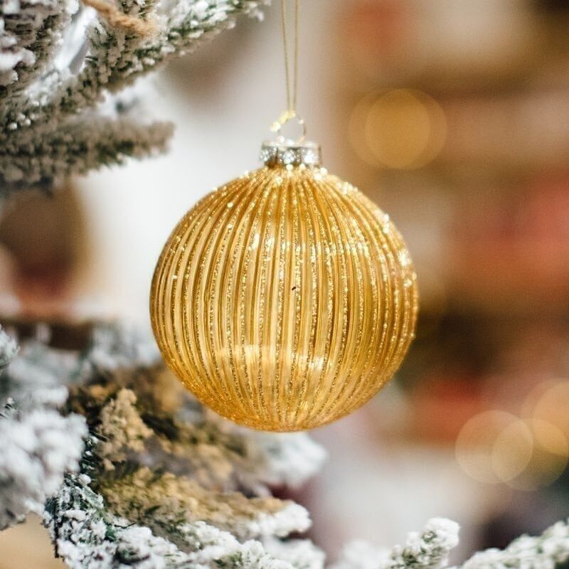 KRISTALLKUGEL 10CM PURPURINA HH3046310