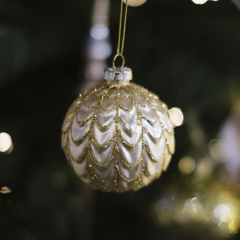 KRISTALLBALLE 8CM VERZIERUNG HH3046330