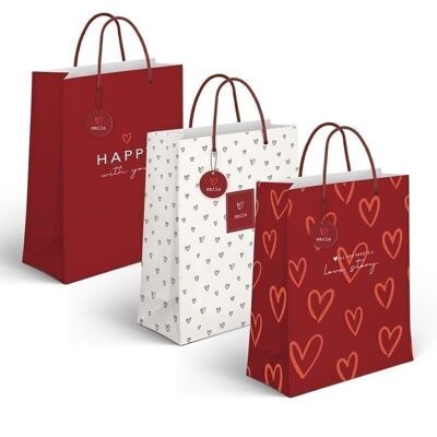 SAN VALENTÍN BOLSA PAPEL L AMOR 3M HH2185375