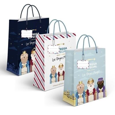 BOLSA PAPEL L REYES MAGOS 3M HH2185448