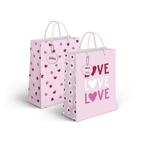 SAN VALENTÍN BOLSA PAPEL M AMOR 2M HH2185498