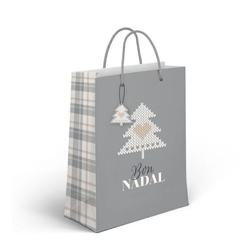 BOLSA PAPEL M NORDIC BON NADAL HH2185362