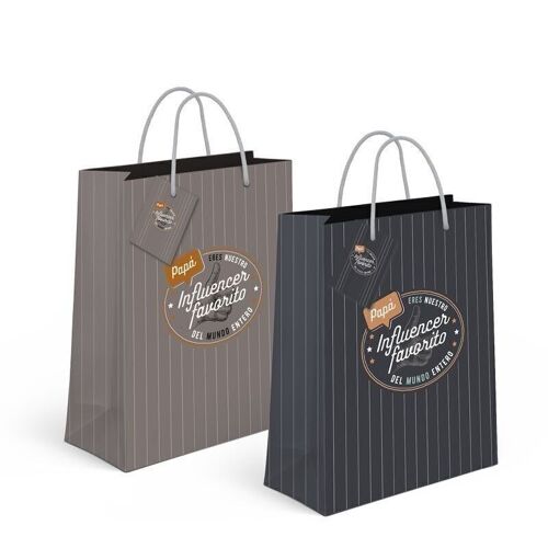 BOLSA PAPEL M PAPA INFLUENCER 2C HH2185270