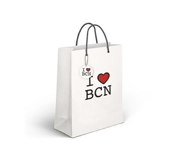 BOLSA PAPEL S J'AIME BCN HH2185405