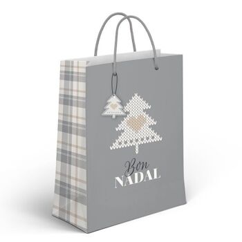 BOLSA PAPEL XL NORDIQUE BON NADAL HH2185364