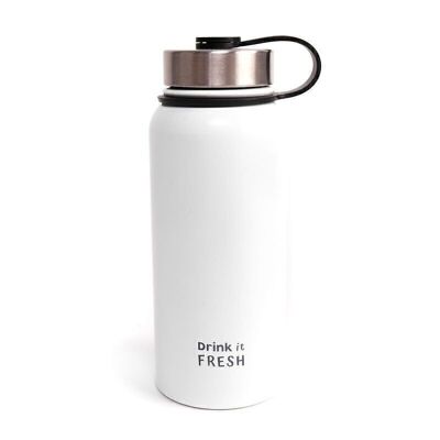BOTELLA ACERO INOX. BLANCO FAMILIARE 1100ML HH293946