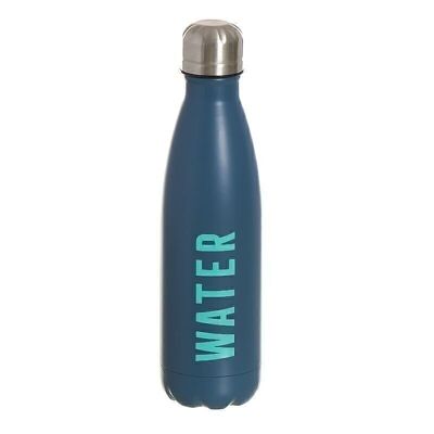 BOTELLA ACERO INOX. 500ML ACQUA AZUL HH293922